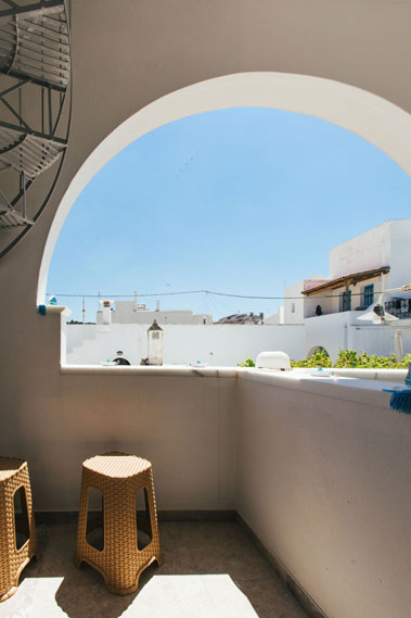 Naxian Asset Agios Arsenios - Private veranda