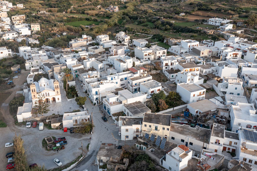 Photograph of the village of Agios Arsenios