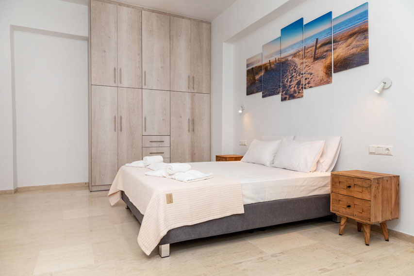 Naxian Asset Agios Arsenios - Bedroom with double bed