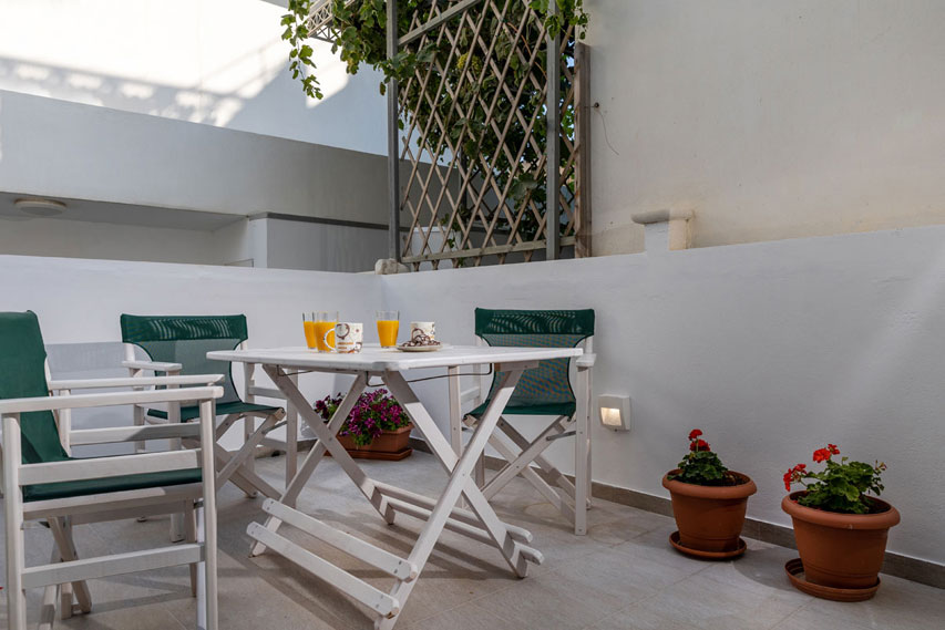 Naxian Asset Chora - Private veranda
